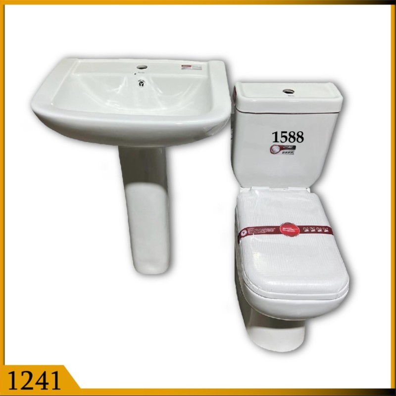 COMMODE AND CISTERN ECONOMY SQ (1588)